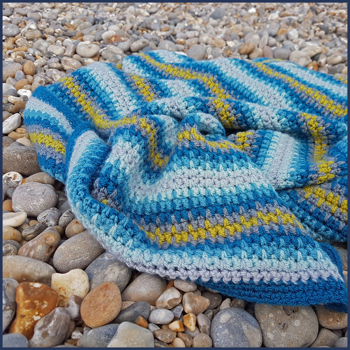 Spring Woodland Crochet Blanket Kit - the perfect beginner crochet gift –  Blue Ammonite Designs